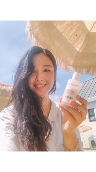 산수시 데포 세럼 수분 물광 비타민 에센스 50ml 기초화장품 — 5점을 준 리뷰어가 2021년 7월 올린 사용 사진