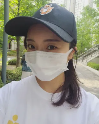 케이퓨리 KF80 덴탈 귀편한 숨쉬기편한 마스크 50매 — 5점을 준 리뷰어가 2022년 9월 올린 사용 사진