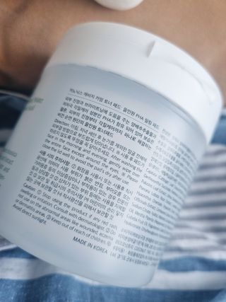 키노닉스 양배추 카밍 진정 토너패드 — 5점을 준 리뷰어가 2021년 8월 올린 사용 사진