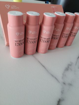 랩앤뷰티 메가 벨벳 콜라겐 12000 — 5점을 준 리뷰어가 2021년 6월 올린 사용 사진