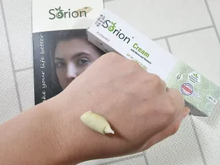 건선/아토/습진/민감성 피부 천연보습진정크림 소리온 크림 & 센시티브 크림 50g — 5점을 준 리뷰어가 2022년 3월 올린 사용 사진