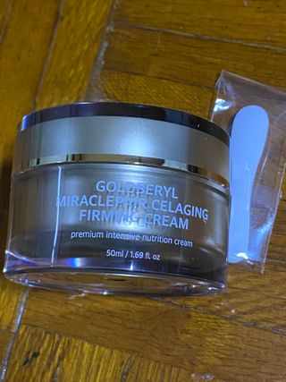 피부미 골드베릴 미라클페어 세레이징 퍼밍 크림 50ml — 5점을 준 리뷰어가 2021년 9월 올린 사용 사진