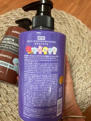 쿤달 [KUNDAL 공식] 프리미엄 헤어 케어 스페셜 세트 샴푸 500ml &amp; 트리트먼트 500ml — 5점을 준 리뷰어가 2021년 3월 올린 사용 사진