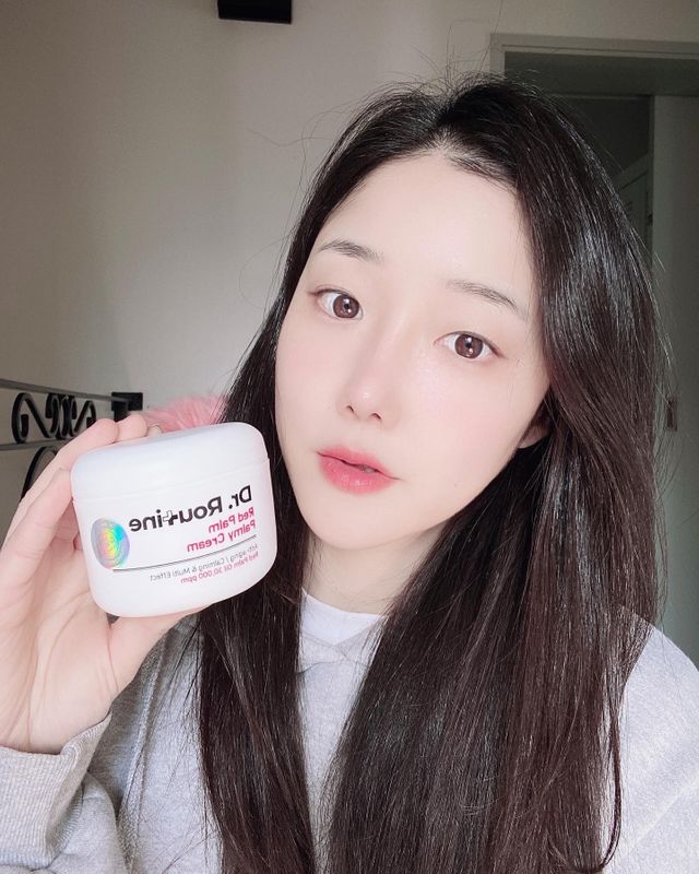 닥터루틴 레드 팜 파미 크림 리뷰 사진