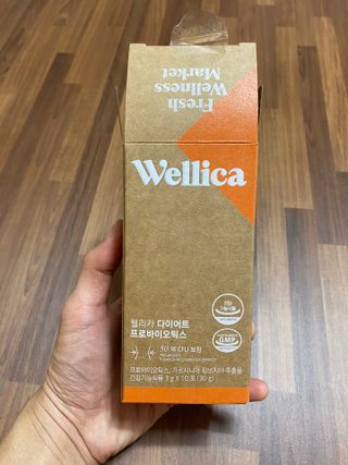 웰리카 다이어트 프로바이오틱스 10포 — 5점을 준 리뷰어가 2021년 3월 올린 사용 사진