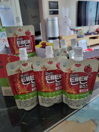 나우캠페인용 [한미사이언스] 우리 아이 튼튼, 엄마 마음 든든! 마시는텐텐 플러스 (100ml*10입) — 5점을 준 리뷰어가 2023년 10월 올린 사용 사진