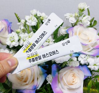 체인미 국화꽃 추출분말 에스오에스 곡류효소 과일채소 17종 혼합 분말 스틱 — 5점을 준 리뷰어가 2021년 10월 올린 사용 사진