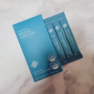 클린24시간 슬림앤유산균 1박스 (3.5g X 15포) — 5점을 준 리뷰어가 2022년 10월 올린 사용 사진