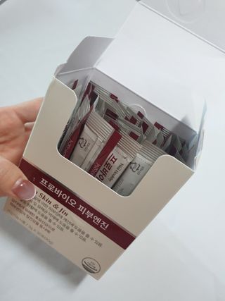 삼진제약 위시헬씨 [삼진제약] 위시헬씨 프로바이오 피부엔진 — 5점을 준 리뷰어가 2021년 1월 올린 사용 사진