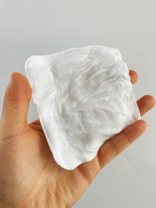 디어엘로디 프리미엄 유기농 베이비 솜티슈 40매 3 + 1 PACK — 5점을 준 리뷰어가 2021년 2월 올린 사용 사진