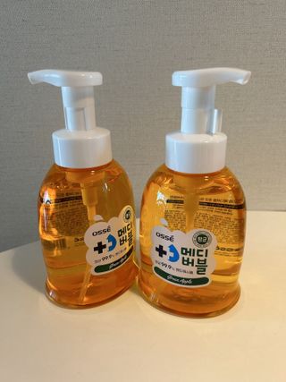 오쎄 메디버블 핸드워시폼 500ml 1+1 (그린애플향) — 3점을 준 리뷰어가 2023년 5월 올린 사용 사진