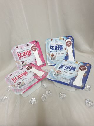 남양유업 또깍 접어 떠먹는 불가리스 2종 — 5점을 준 리뷰어가 2021년 1월 올린 사용 사진