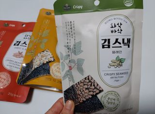 더빈트 와삭바삭 김스낵 — 5점을 준 리뷰어가 2023년 1월 올린 사용 사진