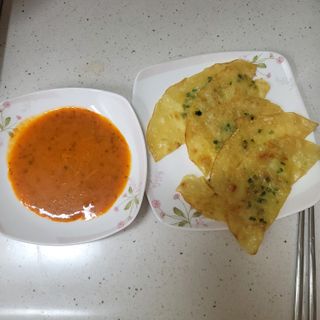 [푸딩팩토리] 즉석누들떡볶이 540g + 대구전통 납작만두 260g — 5점을 준 리뷰어가 2022년 12월 올린 사용 사진