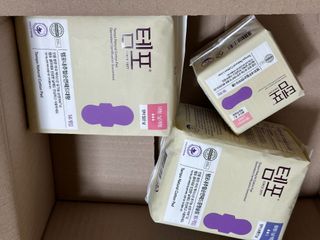 나우[템포] 템포 패드 내추럴 순면 생리대 SET(중형 슬림 + 대형 + 라이너) — 5점을 준 리뷰어가 2024년 4월 올린 사용 사진