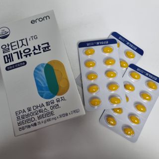 [이롬] 알티지 메가유산균 1 개월분 (490mgx30캡슐x2개입) — 5점을 준 리뷰어가 2022년 6월 올린 사용 사진