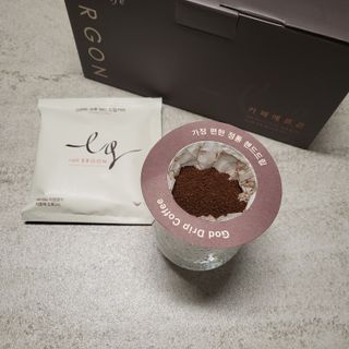 카페에르곤 바리스타 핸드 드립백커피 대용량 15g / 지중해오후 2시 — 4점을 준 리뷰어가 2021년 11월 올린 사용 사진