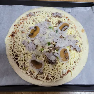 [푸딩팩토리] 10인치 씬피자 3종 택2_베샤멜 고르곤졸라/불고기/고르곤졸라 — 5점을 준 리뷰어가 2022년 5월 올린 사용 사진
