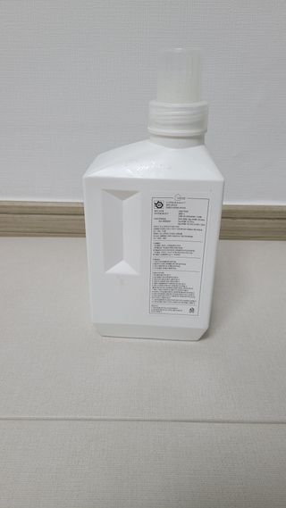 (주)바른양품 바른양품 친환경 세탁세제 1L — 5점을 준 리뷰어가 2022년 2월 올린 사용 사진