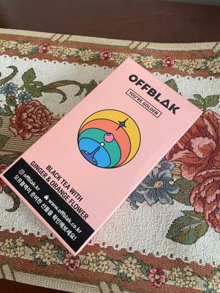 [오프블랙] 아침을 상큼하게 시작하는 에너지티! 유아골든 블렌딩홍차 12T — 4점을 준 리뷰어가 2022년 2월 올린 사용 사진