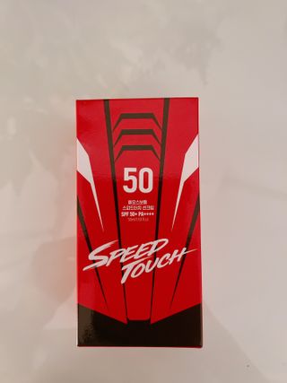약손명가코스메틱 에오스보떼 스피드터치 선크림 50ml — 3점을 준 리뷰어가 2021년 8월 올린 사용 사진