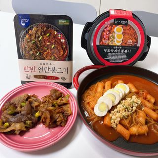 [심플리쿡] 반반연탄불고기, 창화당쫄볶이 SET — 5점을 준 리뷰어가 2021년 2월 올린 사용 사진