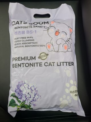 겟플렉스 켓플렉스 캣츠룸BS-1 고양이모래 4kg — 5점을 준 리뷰어가 2021년 3월 올린 사용 사진
