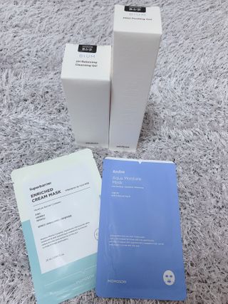 화이트리 비움 약산성 클렌징젤 ,마일드 필링젤 세트 — 4.5점을 준 리뷰어가 2021년 1월 올린 사용 사진