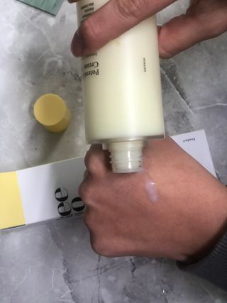 키노닉스 포텐틸라 카밍 크림 토너 — 5점을 준 리뷰어가 2022년 2월 올린 사용 사진