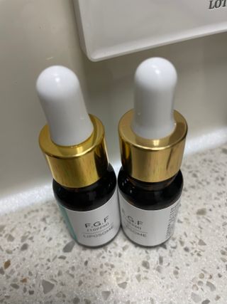 랑팡 EGF+FGF 10ppm 리포좀 앰플 원액 10ml — 5점을 준 리뷰어가 2021년 11월 올린 사용 사진