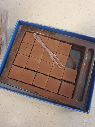 연말/새해선물 요즘 트렌드 오트밀크 생초콜릿 호불호 없는 카카올라 Bast 밀크생초콜릿 — 5점을 준 리뷰어가 2021년 10월 올린 사용 사진