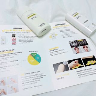 아이레시피 라이트터치 선스틱 15g (SPF50+, PA++++) — 5점을 준 리뷰어가 2023년 2월 올린 사용 사진