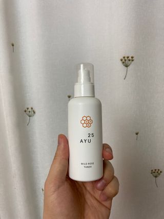 AYU25[아유트웬티파이브] 피부건강에 꼭 필요한 pH 약산성 와일드 로즈토너 — 리뷰어가 2021년 3월 올린 사용 사진