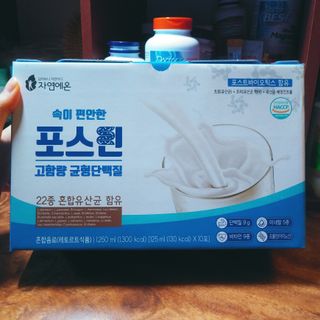 자연에온 마시는 프로틴 고함량 균형단백질 음료 포스틴 125ml 10개입 1BOX — 5점을 준 리뷰어가 2021년 5월 올린 사용 사진