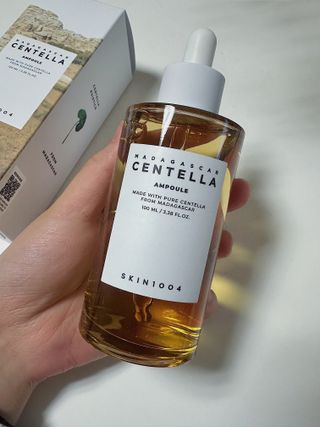 [스킨1004] 마다가스카르 센텔라 앰플 100ml — 5점을 준 리뷰어가 2024년 5월 올린 사용 사진