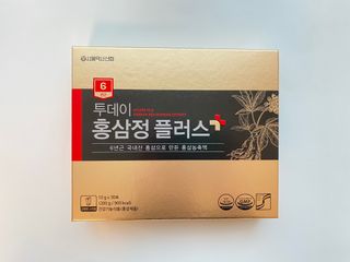서울약사신협_투데이홍삼정플러스스틱_10g x 30포 — 5점을 준 리뷰어가 2021년 3월 올린 사용 사진