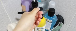 썸헤어 / SUMHAIR 썸헤어 스칼프 케어 샴푸+트리트먼트 트로피컬망고티 — 4.5점을 준 리뷰어가 2021년 5월 올린 사용 사진