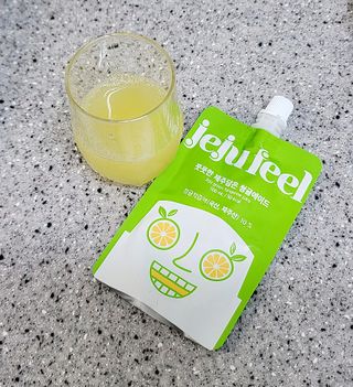 JEJUFEEL 풋풋한 제주담은 청귤에이드 — 5점을 준 리뷰어가 2022년 9월 올린 사용 사진