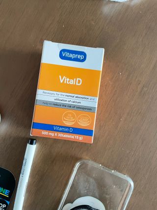 뉴트리션팩토리 비타프렙 바이탈디 비타민D 500mg — 5점을 준 리뷰어가 2021년 7월 올린 사용 사진