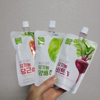 탐라원 유기농 제주산 건강즙 3종 - 양배추즙 비트즙 당근즙 — 5점을 준 리뷰어가 2021년 11월 올린 사용 사진