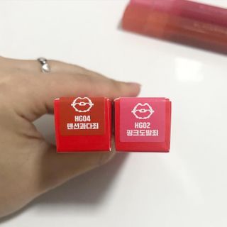 [블랙루즈]하프앤하프틴트 10종 中 택1+랜덤1 — 4.5점을 준 리뷰어가 2021년 2월 올린 사용 사진