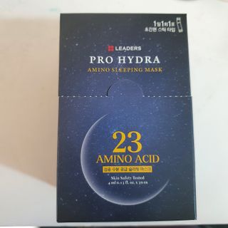 리더스코스메틱 리더스 프로 하이드라 아미노 슬리핑 마스크 — 5점을 준 리뷰어가 2021년 1월 올린 사용 사진
