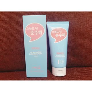 IO 아이오 오늘도 넌 순수해 - 약산성 클렌징폼 — 5점을 준 리뷰어가 2021년 2월 올린 사용 사진