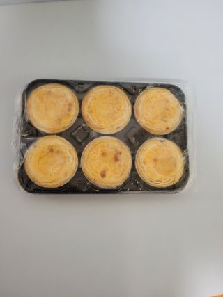 디앙뜨 포르투갈 에그타르트 오리지널 맛+패션후르츠 맛 중 택1 — 4점을 준 리뷰어가 2021년 7월 올린 사용 사진