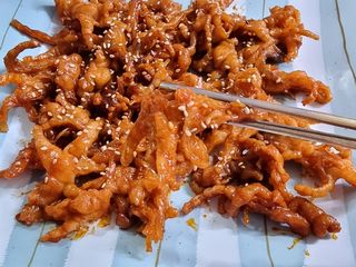 불타 호랑이 닭발 250g — 4점을 준 리뷰어가 2021년 7월 올린 사용 사진