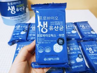서울약사신협_프로바이오생유산균_2.5G x 100포 — 5점을 준 리뷰어가 2021년 4월 올린 사용 사진