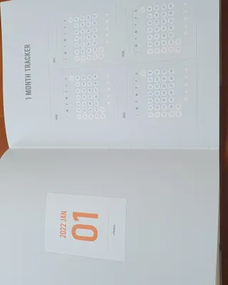 리훈 2022년 아이라이크 다이어리 — 4점을 준 리뷰어가 2021년 10월 올린 사용 사진