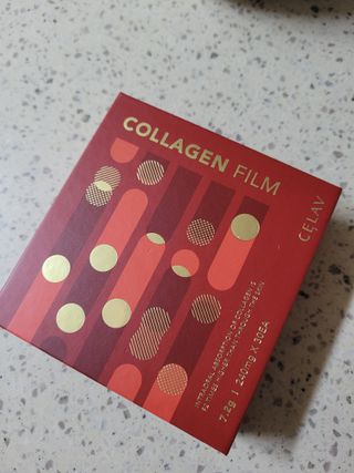 프리마인 귀족의 콜라겐, 92배 흡수율. 럭셔리 프리미엄 셀라브 콜라겐필름 30매 — 3점을 준 리뷰어가 2021년 9월 올린 사용 사진