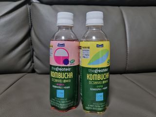 더그레잇티 콤부차 [매일유업] 더그레잇티 44kcal 콤부차 300ml *12개입 (오리지널 6개+베리리치 6개) — 4점을 준 리뷰어가 2023년 7월 올린 사용 사진
