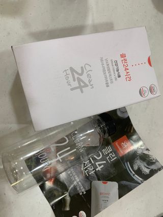 클린24시간 1BOX(5포) + 전용보틀(500ml) — 5점을 준 리뷰어가 2023년 3월 올린 사용 사진